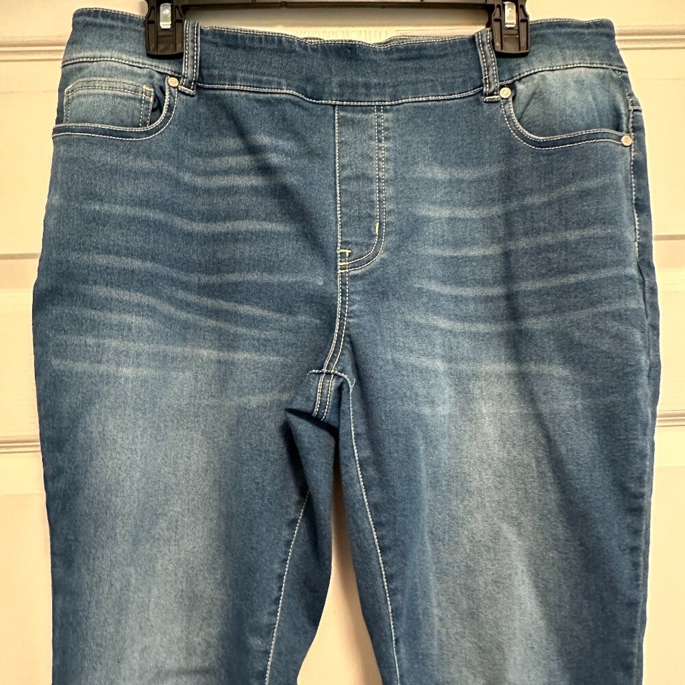 Womens Denim Pants Size 12 Curvy - Picture 2 of 7